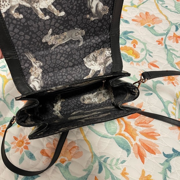 Ted baker faux leather top handle bag - Picture 4 of 6